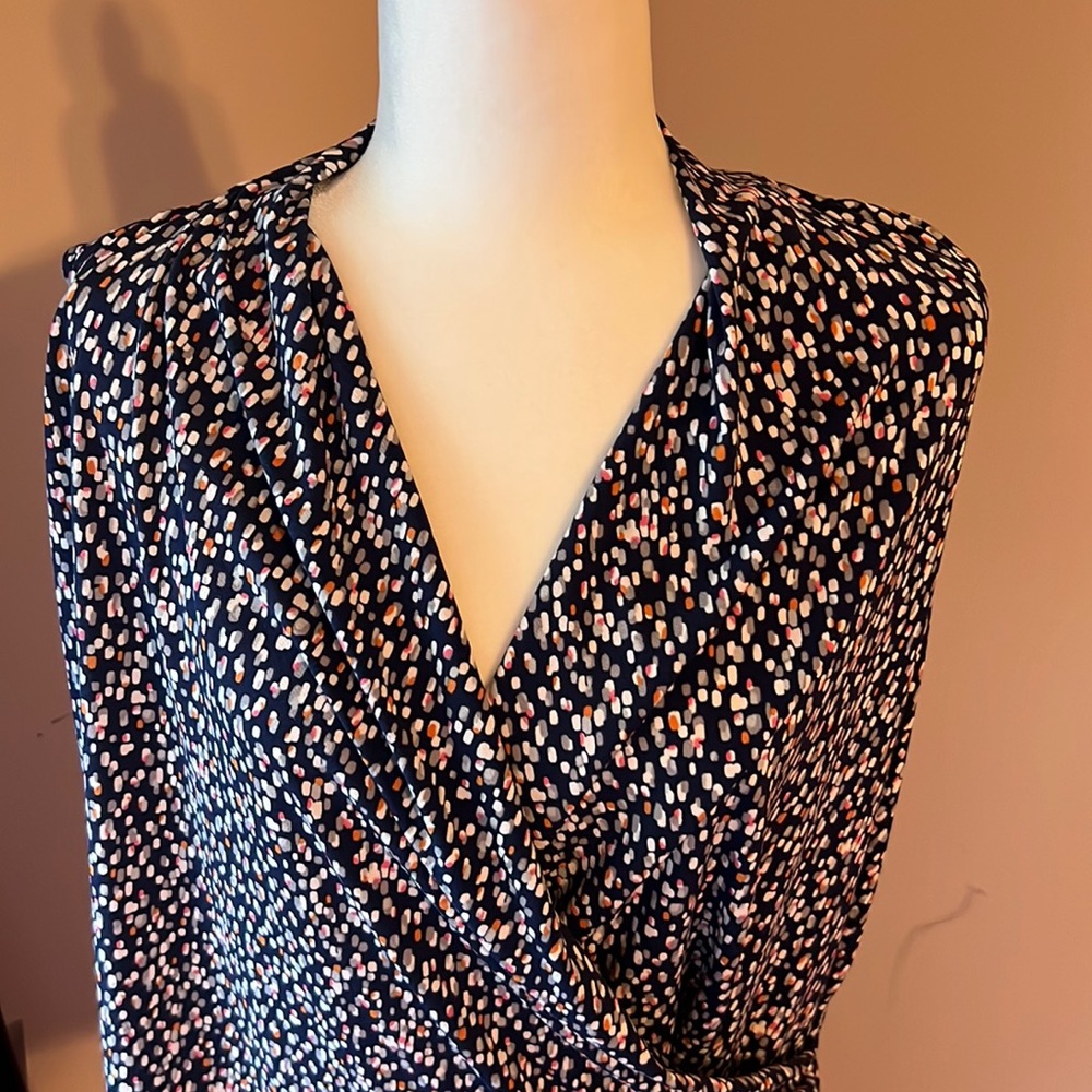 41Hawthorn Plus Size 2x Wrap Front Sleeveless Top